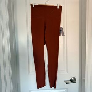 NWT Nike Women's Yoga Luxe Burnt Orange High-Waisted  7/8 Length Leggings